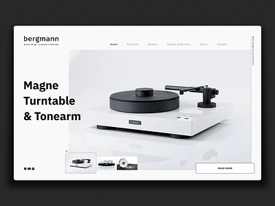Bergmann | website concept