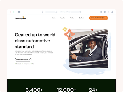 Autonation Landing Page