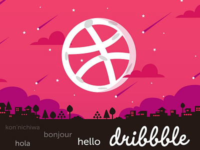 Hello Dribble dribbble invite hello dribbble hello dribble hellodribbble icon
