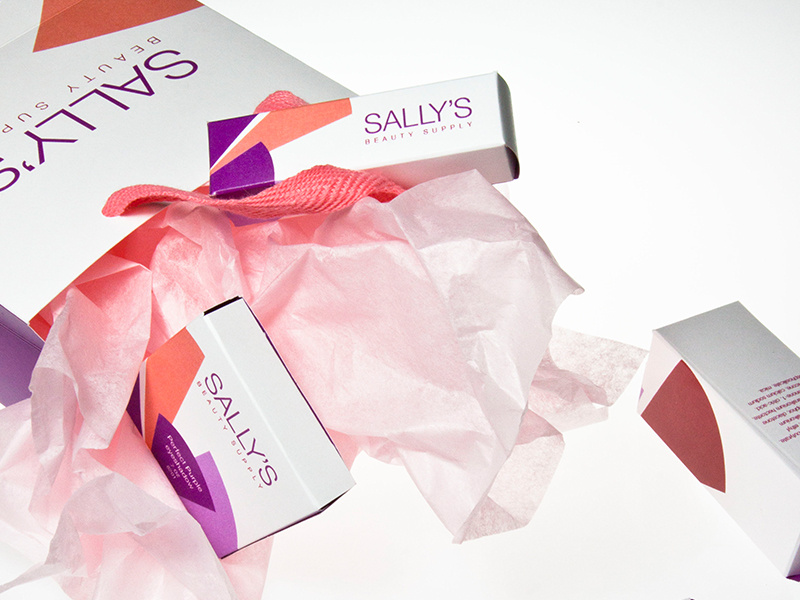 Sally's Beauty Supply Packaging rebrand by Stephanie Horvilleur on Dribbble