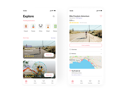 Travel Agencies app application design destination find flat interaction design minimal mobile app design plan route search travel travel app ui ux