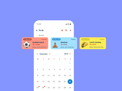 Planner app calendar calendar ui design flat food minimal mobile app design planner todo todo list todolist tools ui ux