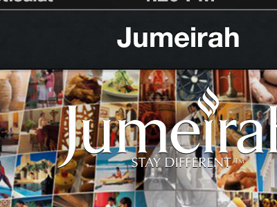 Splash Screen application apps jumeirah splash