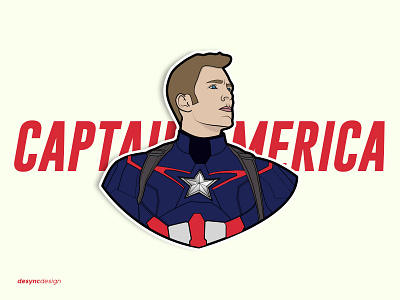 Captain America Vector Design