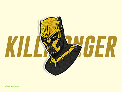 Killmonger Vector Design avengers blackpanther comics design flatdesign hero illustration killmonger marvel marvelcomics movie superhero vector vector design vector illustration vectordesign