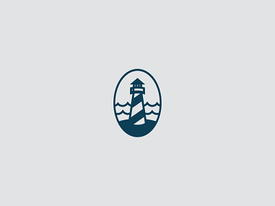 Lighthouse Icons branding dark icon light lighthouse logo water