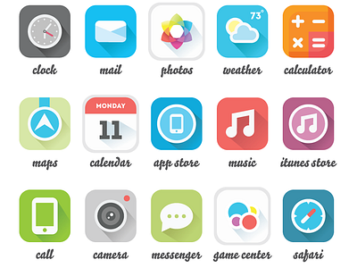 More iPhone Icons