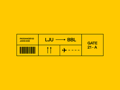 Daily UI 024 - Boarding Pass airport boarding clean daillyui024 daily daily ui duotone iconography illustration minimal simple uidesign visual