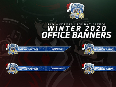 SAHP 2020 Winter Office Banners