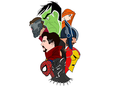 Marvel Sticker Pack Series 1 by Roberto Orozco on Dribbble