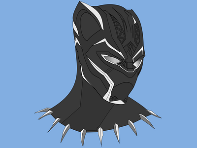 Black Panther avenger black panther character character art comic comics design figma illustration marvel vector vector art wakanda