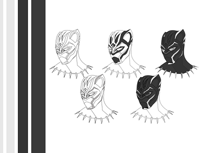 Black Panther || Quickie avenger black panther character character art character design comic comics design figma graphic illustration vector vector art vector artwork