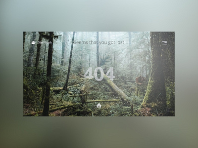 404 Forest Preview design ui ux web website