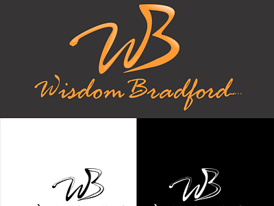 Wisdom Bradford Logo logo typography