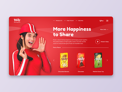 Pocky - Exploration Website