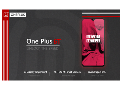 One Plus 6t website concept black and red branding business concept illustration impact philosophy mobile oneplus simple clean interface ui ux design webdesing