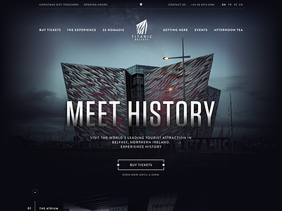 Titanic Homepage Header