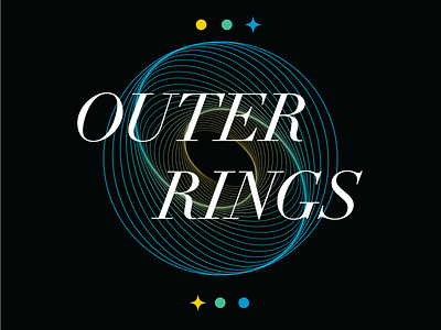 Doughnut Outer Rings adobe illustrator branding design icon illustration illustrator lettering linear logo typography ui vector