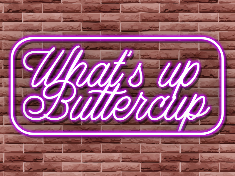 What's Up, Buttercup? by Amy Rosenbaum on Dribbble