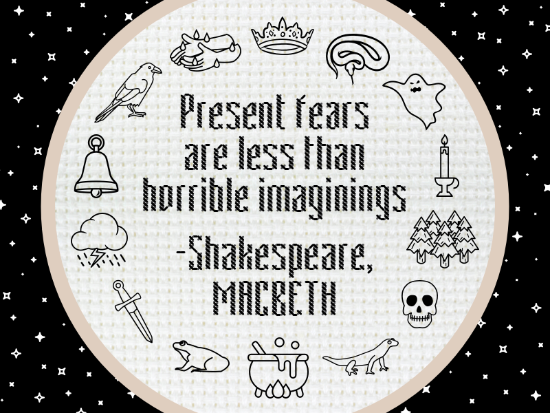 "Present fears are less than horrible imaginings" by Amy Rosenbaum on
