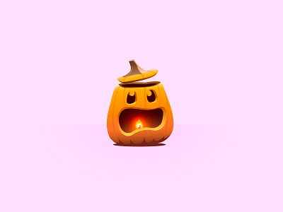 Jack O Lantern illustration pumpkin