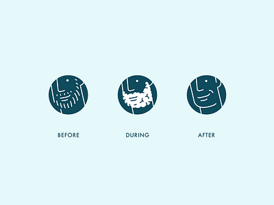 Shaving icons