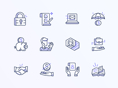Feature icons guideline icon icons illustration