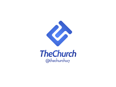 The Church Brandmark branding design logo typography