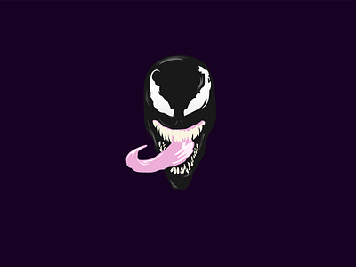 Venom Wallpaper antihero flat illustration marvel comics vector