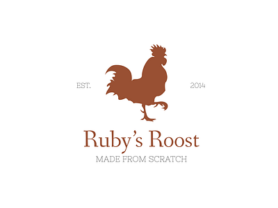 Ruby's Roost Logo Concept