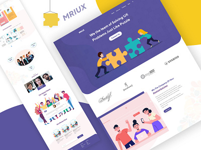 MRIUX - Agency UI Template Design.