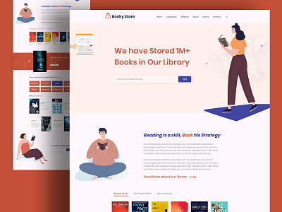 Booky Store...Landing Page Design