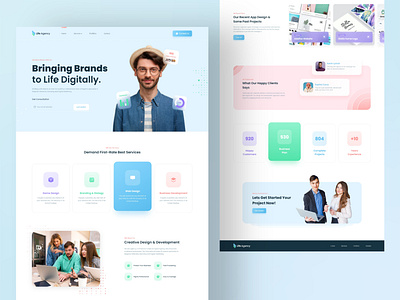 Creative Agency Landing Page