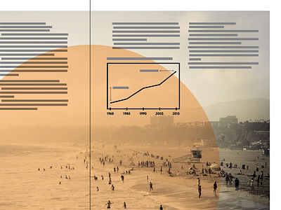 Keep it Sunny annual report layout sun
