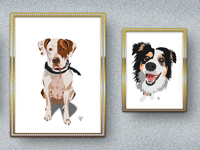 Furry Friends design dog vector