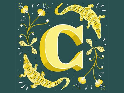 C - 36 Days of Type 36dayoftype 36daysoftype21 customlettering graphic design handlettering illustration lettering lettering art lettering artist type typography