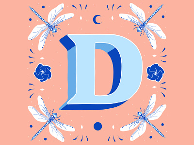 D- 36 Days of Type 36daysoftype 36daysoftype21 customlettering graphic design handlettering illustration lettering lettering art type typedesign typography