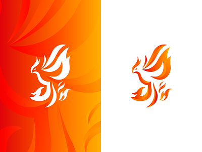 Fênix brand design branding fire fireart illustration logo logodesign logos logotype mark vector