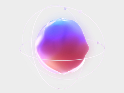 Energy Sphere 3d abstract animation atom c4d cinema 4d eye candy gradients molecule octane organic render satisfying sphere