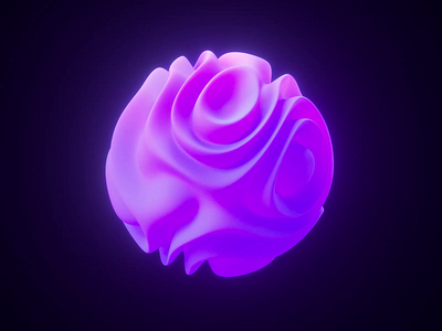 Wax Waves 3d render abstract ai art artificial intelligence c4d cinema 4d clean colorful emotional intelligence generative loop animation motion natural octane procedural simple ui visual vr