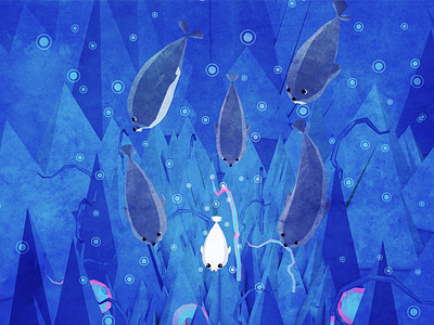 Song Of The Sea 3d c4d illustration low poly seal song of the sea