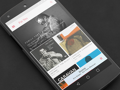 Apple Music Material Design