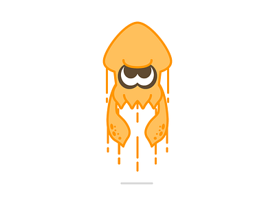 Squid illustration nintendo splatoon squid vector video games