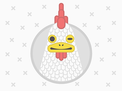 Gallito animal character illustration rooster vector