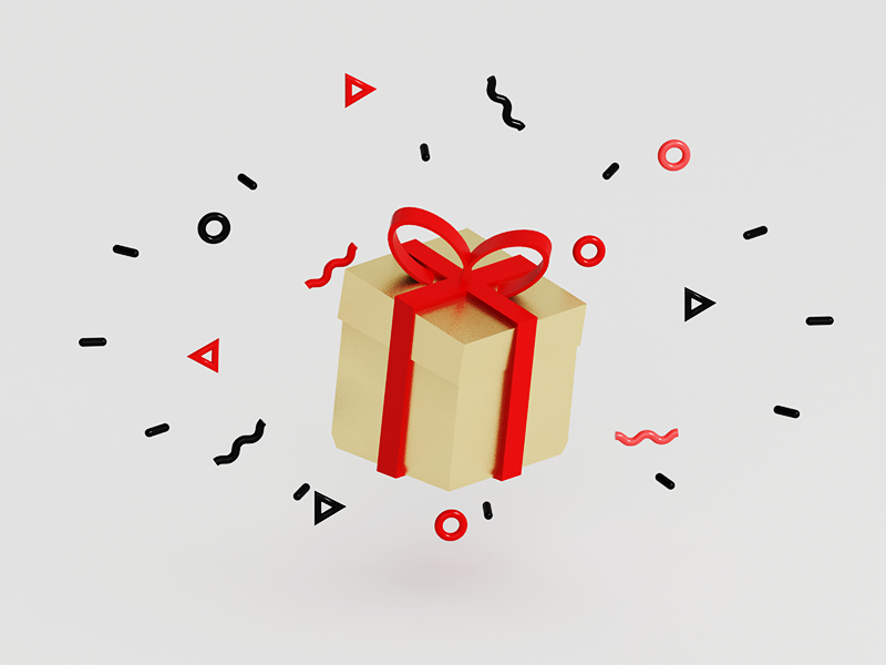 Gift by Karen Novelo on Dribbble