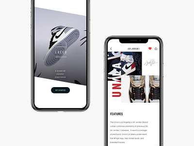 "Laced" Sneakers & Community App