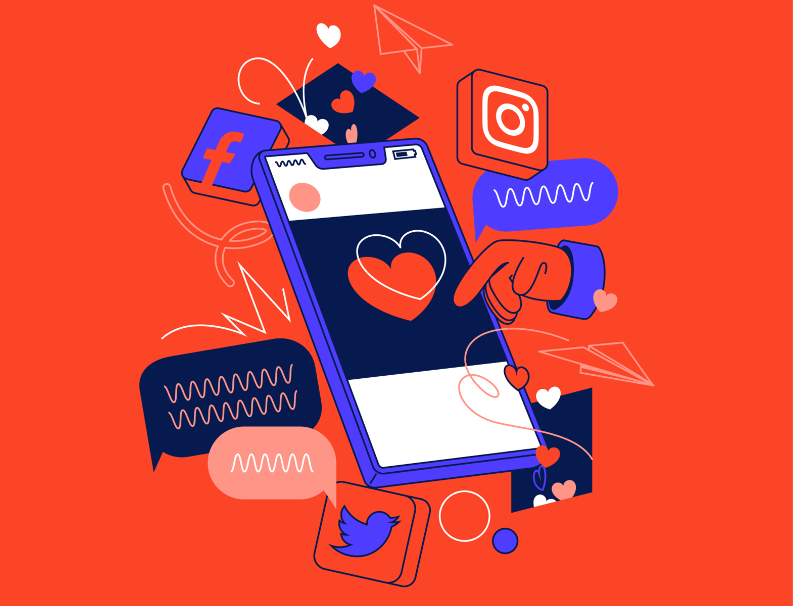 Social Media Design 5 Steps For A Winning Visual Strategy 2021 Dribbble Design Blog