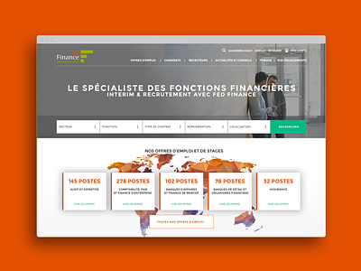 FED Finance website design fedgroupe ui ux web website