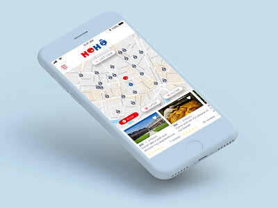 Nohô - App iOS and Android android app app brand and identity design ios logo ui ux