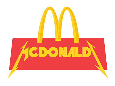 McTallica art branding design illustration logo pop art typography vector